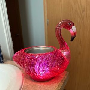 Bath and Body works flamingo 3 wick candle